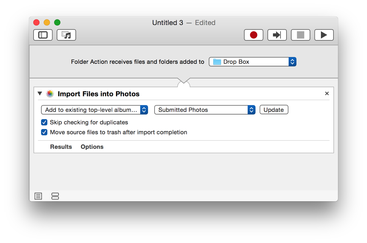 hot folder workflow